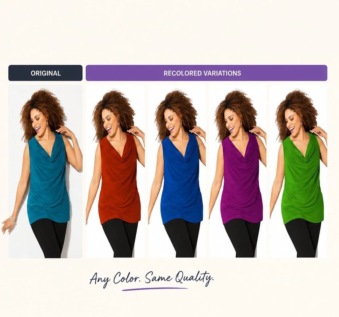 Colour Processing and Recolouring sample