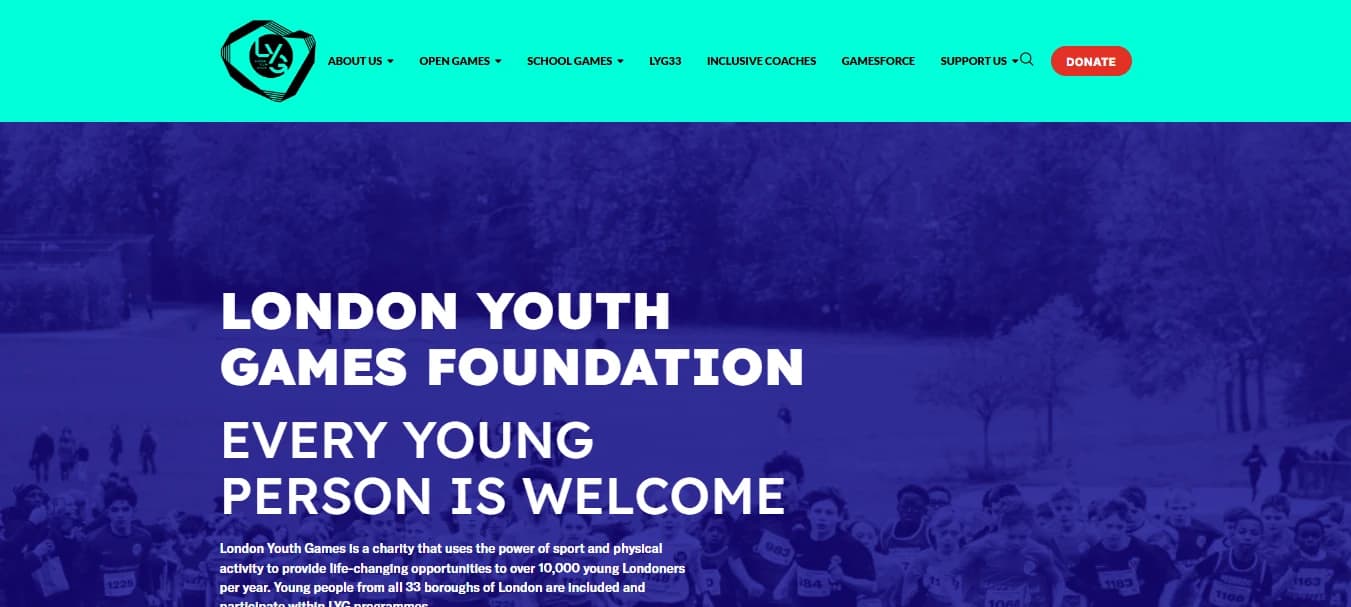 London Youth Games: Youth sport participation portal