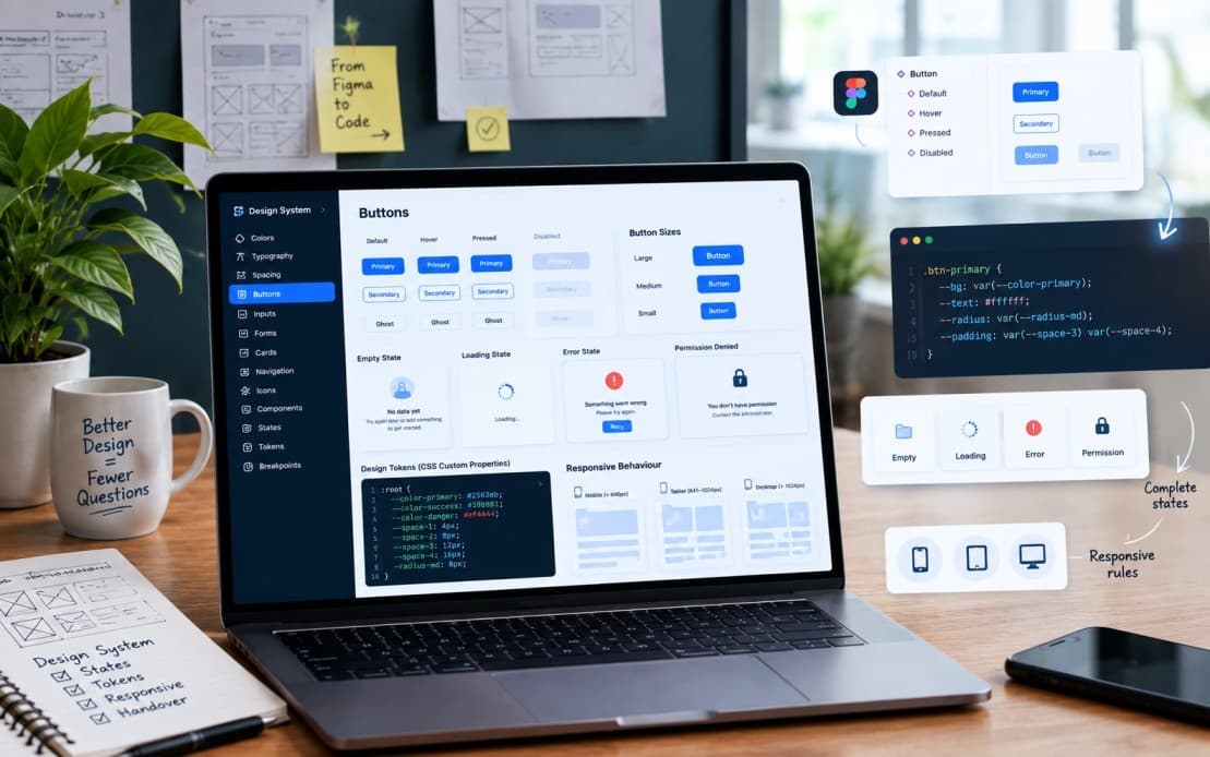 Design systems die in the handover, not in Figma