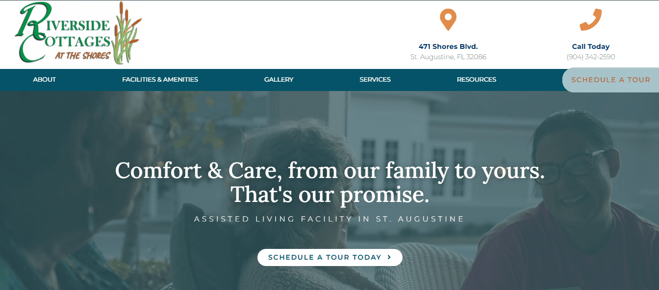 Riverside Cottages — Assisted Living