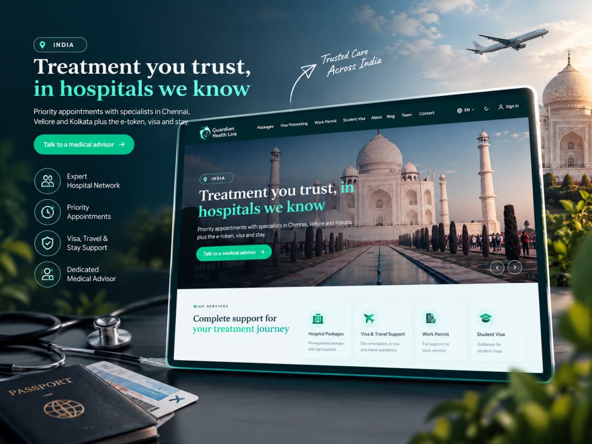 Tiger Den Tourism — Travel & Visa Platform — Four services, one advisor-led enquiry, published guides doing the acquisition