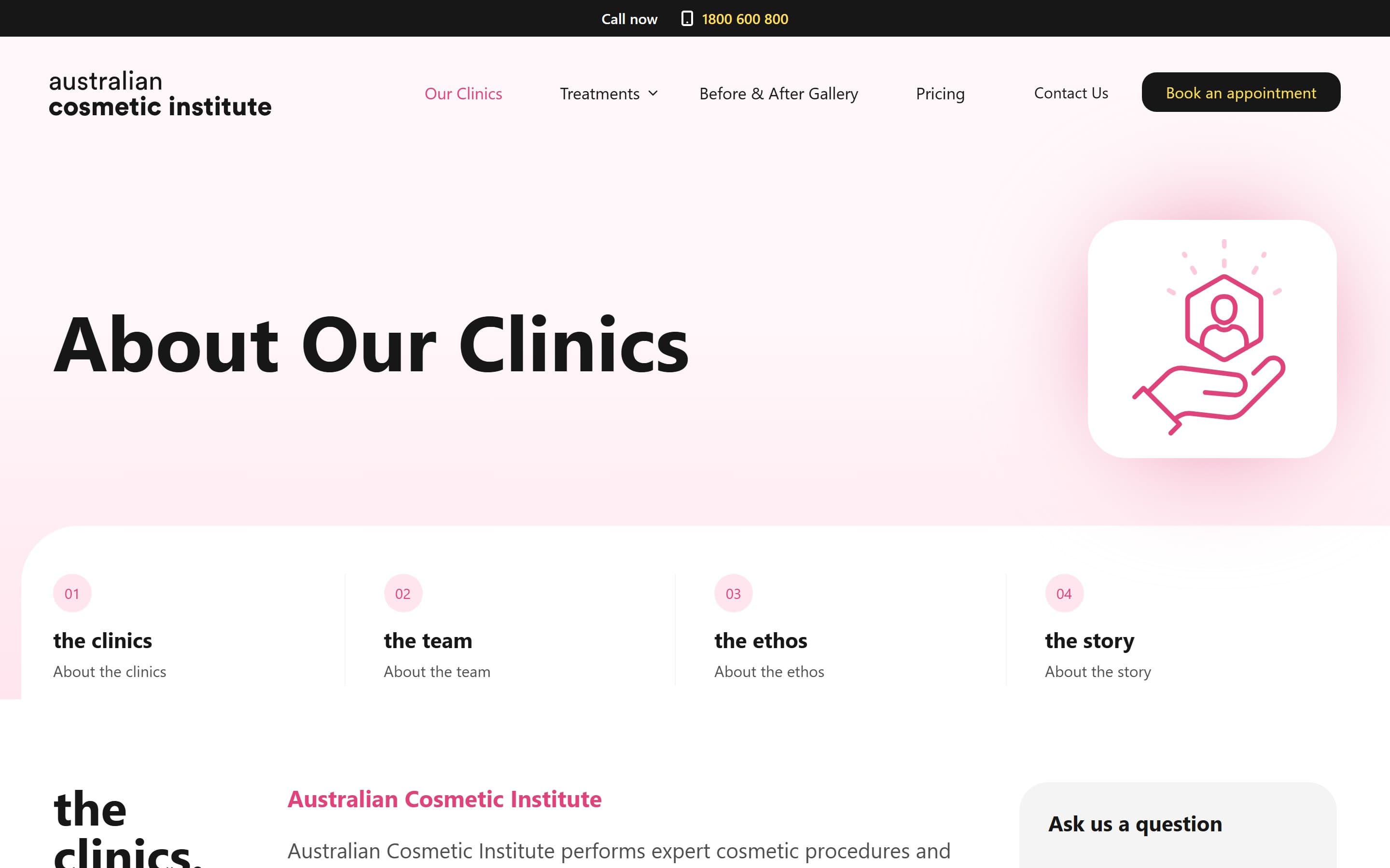 Clinic locations — South Yarra and Glen Waverley